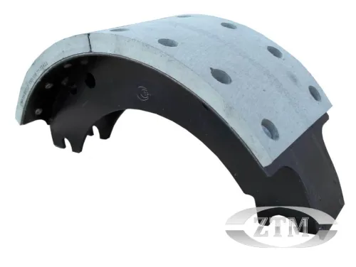 53212-3501090 Колодка тормозная L=425 s=140 (расточенная) без уха ZTM