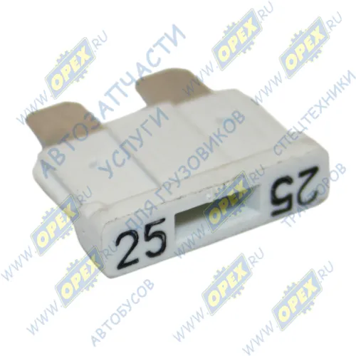 35.3722-05 Предохранитель (флажковые) плоский штырьевого типа (25А); 000000004207 АВАР