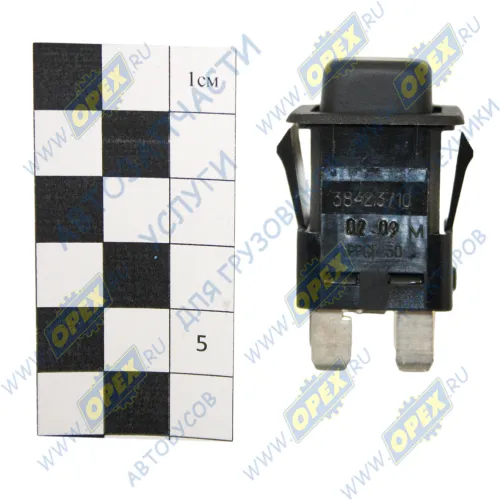 3842.3710-02.09 Выключатель-кнопка плафонов КАМАЗ (ЕВРО) 24v 4 контакта АВАР2