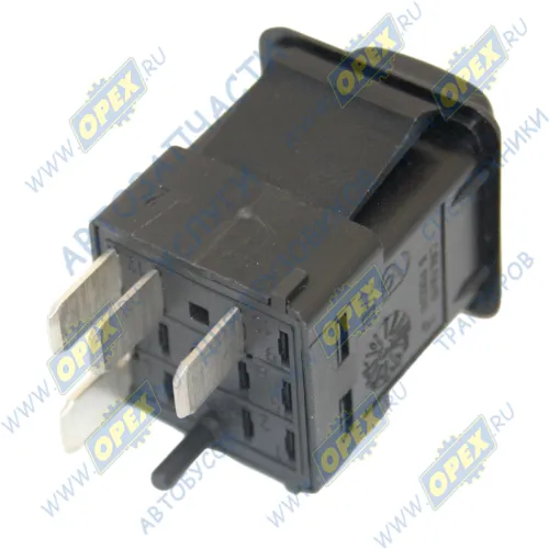 3842.3710-02.09 Выключатель-кнопка плафонов КАМАЗ (ЕВРО) 24v 4 контакта АВАР