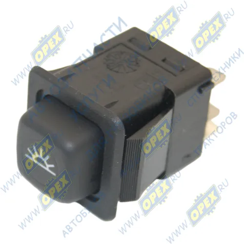 3842.3710-02.09 Выключатель-кнопка плафонов КАМАЗ (ЕВРО) 24v 4 контакта АВАР1