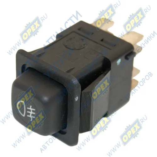 3842.3710-10.03 Выключатель-кнопка 24v 8контактов передних противотуманных фар АВАР1