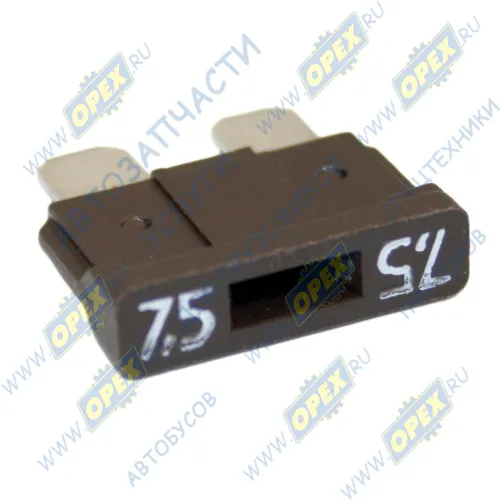 35.3722-01 Предохранитель (флажковые) плоский штырьевого типа (7,5А) АВАР