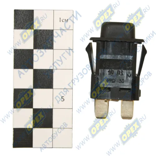 3842.3710-10.03 Выключатель-кнопка 24v 8контактов передних противотуманных фар АВАР2