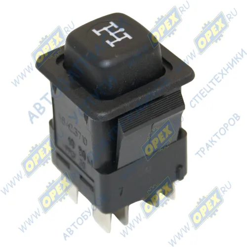 3842.3710-10.30М Выключатель-кнопка 12-24v 8конт. коробки отбора мощности АВАР1