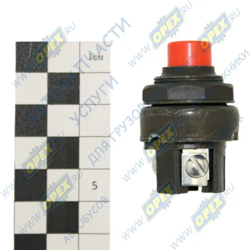 11.3704-01 Выключатель-кнопка стартера.пуск.подогрева 24v 3 контакта под винт АВАР
