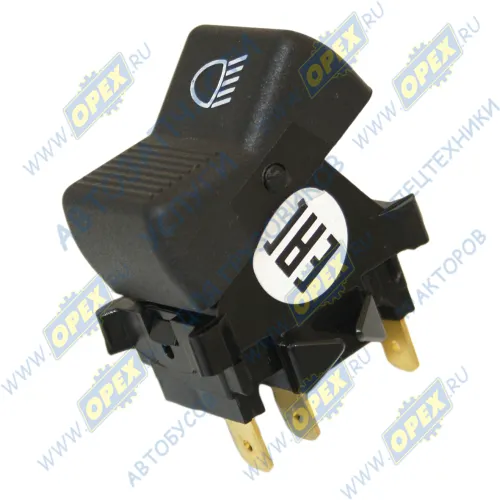 П147-01.01 Переключатель-клавиша 2-х поз. 12-24v 3контакта света фар 2 поз. КАМАЗ ближнего света АвтоАрматура