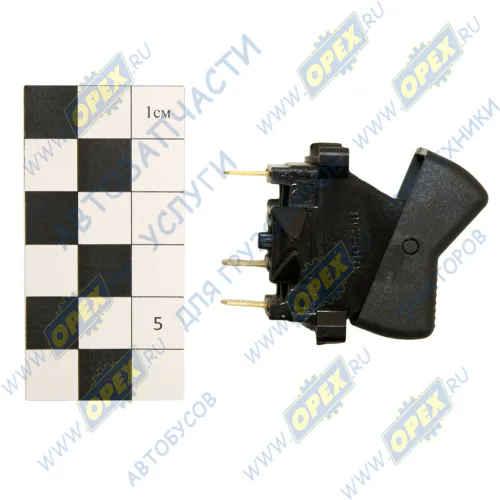 П147-01.01 Переключатель-клавиша 2-х поз. 12-24v 3контакта света фар 2 поз. КАМАЗ ближнего света АвтоАрматура1