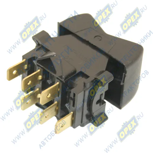 П147-09.09 Переключатель-клавиша 3-х поз. 12-24v 6контактов стеклоочистителя АвтоАрматура1