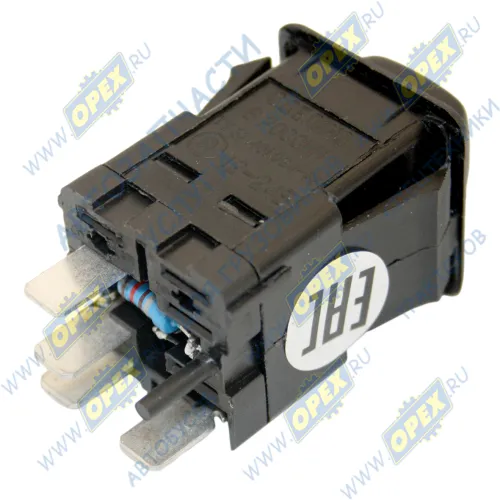 86.3710-02.09 Выключатель-кнопка плафонов КАМАЗ (ЕВРО) 24v 4 контакта АвтоАрматура