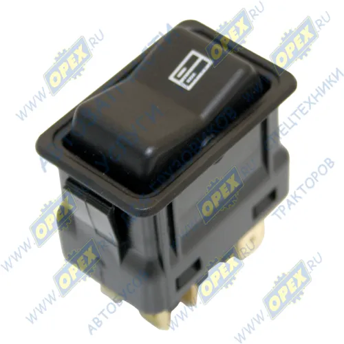 77.3709-02.19 Переключатель-клавиша 2-х поз. 12-24v 8контактов управления двери АвтоАрматура1