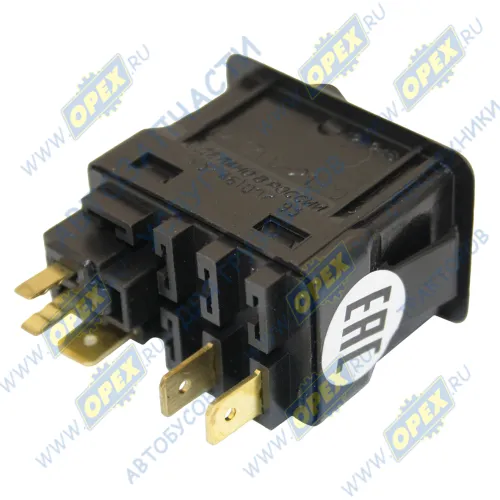 82.3709-21.00 Переключатель-клавиша (без символа) ПАЗ,КАВЗ АвтоАрматура