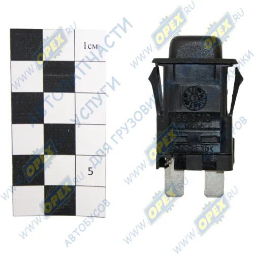 86.3710-02.09 Выключатель-кнопка плафонов КАМАЗ (ЕВРО) 24v 4 контакта АвтоАрматура2