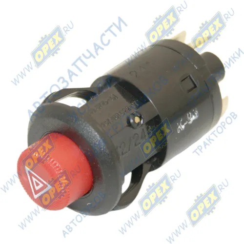 249.3710-01 Выключатель-кнопка 12v 6конт. авар.сигналов (малая) АвтоАрматура1