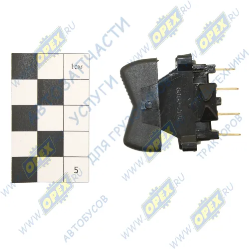 П147-09.09 Переключатель-клавиша 3-х поз. 12-24v 6контактов стеклоочистителя АвтоАрматура2