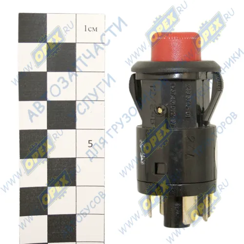 249.3710-01 Выключатель-кнопка 12v 6конт. авар.сигналов (малая) АвтоАрматура2