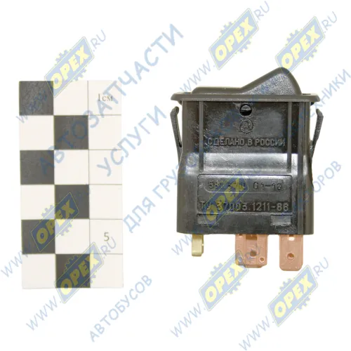 581.3710-01.18 Клавиша обогревателя зеркал МАЗ АвтоАрматура2