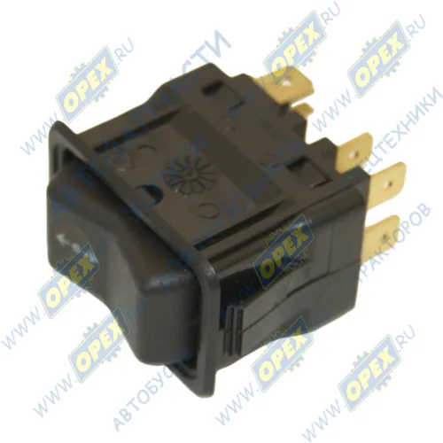 771.3709-02.98 Переключатель-клавиша 12-24V; 8контактов эмблема: стрелка вверх/вниз "круиз-контроля" АвтоАрматура