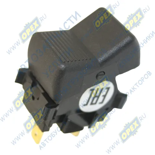 ВК343-01.17 Переключатель-клавиша 2-х поз. 12-24v 2контакта без символа 3ИЛ 433104, 404560 АвтоАрматура