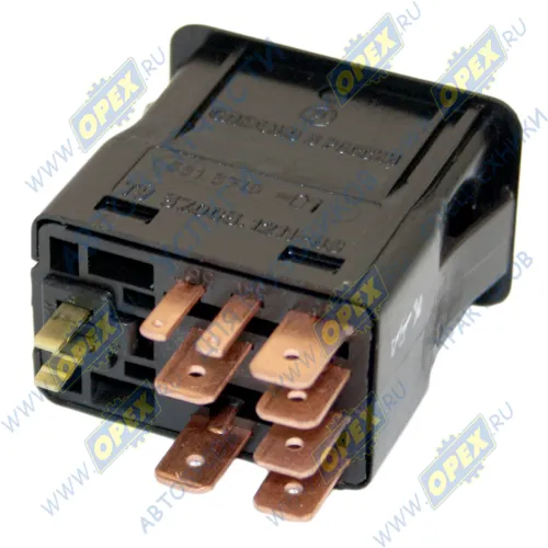 581.3710-01 Переключатель-клавиша 12-24V; 10контактов света центральный (974-01-02) АвтоАрматура1