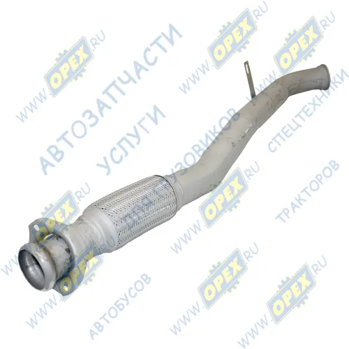 АК 2132-1206005-32 Труба-вставка L=1110, фланец 2отв.ф8 приемная (замена нейтрализатора) Газель Некст (дв.Cummins) Евро-4 Автоглушитель1