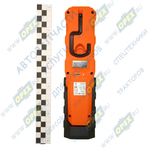 44310 Лампа переносная, светодиодная; с магнитом 3COB+1LED, 280Lm, Li-ion 1800mAh   220V АВТОДЕЛО1
