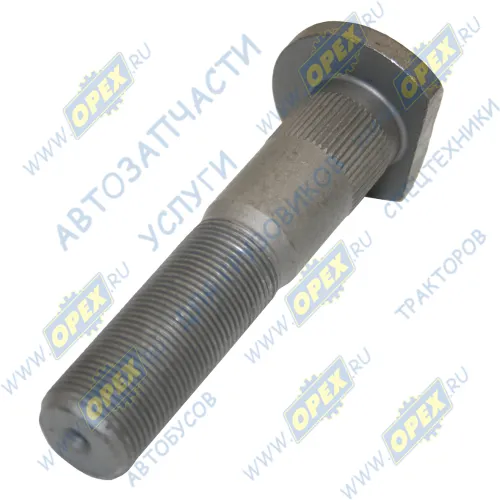 AM.83881-3104050 Болт С/И М22х103х1,5 Р=55 кругл. головка ф45 с лыской крепления колеса ЧМЗАП АВТОМАГНАТ