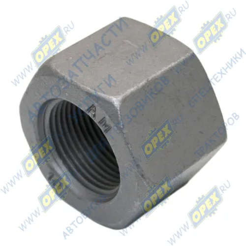 349600 Гайка ГОСТ-5915 М30х2 h=30-35 К=46 стремянки задней МАЗ, КамАЗ,КрАЗ АВТОМАГНАТ