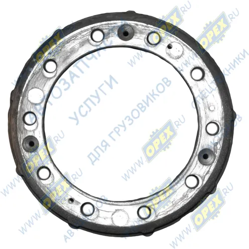 6520-3501070 Барабан тормозной КАМАЗ H=250 ф415,dпосад.=283, 10 шпилек ф25 АВТОМАГНАТ1