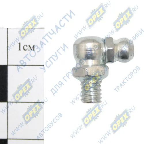 AM-18-006 Пресс-масленка М6х1 угловая (90 градусов) (2.3.90 Ц6хр) ГОСТ 19853-74 АВТОМАГНАТ1