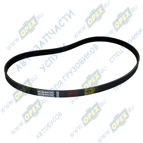 5PK1025 Ремень поликлиновой 5РК1025 ЯМЗ-650,651 привода генератора FORD Escort VII 1,8TD 2/95-2/99,MAZDA 626 V 1,9/2,0 5/97->,TOYOTA Avensis 2,0 9/97-10/00, O АВТОМАГНАТ
