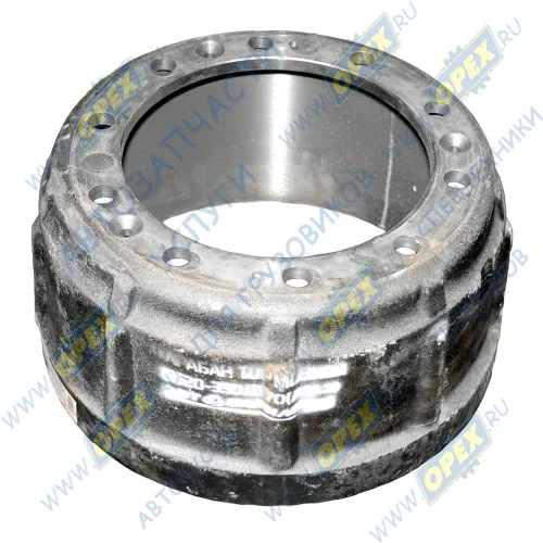 6520-3501070 Барабан тормозной КАМАЗ H=250 ф415,dпосад.=283, 10 шпилек ф25 АВТОМАГНАТ