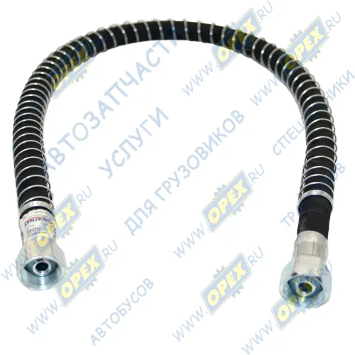 4310-3506060 Шланг тормоз. ф17 L=820 Г=М20+К24/Ш=М16+К22 в пружине передний; 820мм АВТОМАГНАТ1