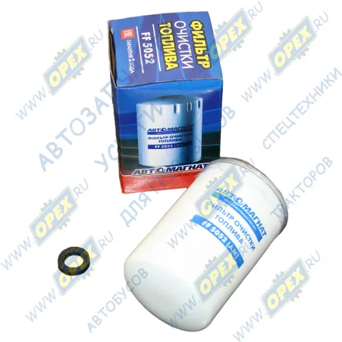 FF 5052 Фильтр топливный A=76 B=62 C=71 H=120 G=M 16 X 1.5 ГАЗель 2.1 TD, 2.4 D 99-, КАМАЗ 4308 Cummins B5.9 180, 6 серия, CUMMINS, JSB, спецтехника IVECO LCV; WK 731 АВТОМАГНАТ