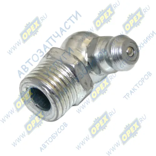 AM-18-003 Пресс-масленка М10х1 угловая (90 градусов) ( 2.3.90 КГ 1/8); 071412010300 АВТОМАГНАТ