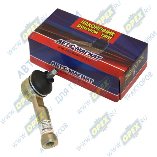 362-1703521 Наконечник тяги левый КПП (правая резьба) длинный L=95мм АВТОМАГНАТ