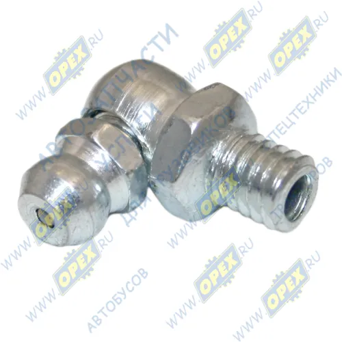 AM-18-006 Пресс-масленка М6х1 угловая (90 градусов) (2.3.90 Ц6хр) ГОСТ 19853-74 АВТОМАГНАТ