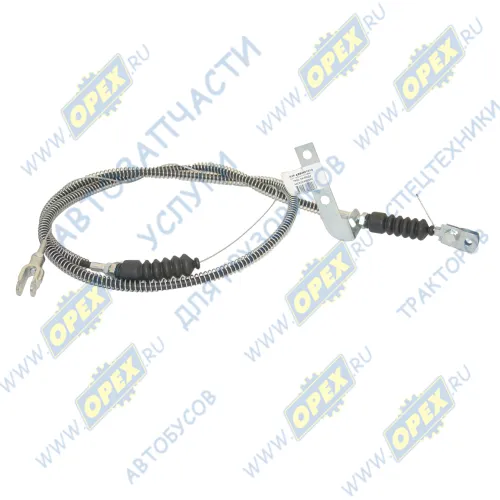 544010-1108580 Трос газа L=2455 в оплетке с пружиной и наконеч.(Привод гибкий) АвтоПартнер