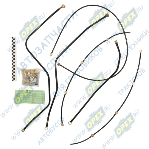 7511-1104300 Комплект топливных трубок (ПВХ),фитингов,болтов и шайб для дв.ЯМЗ-7511,658; (15наим) АвтоРемКомплект