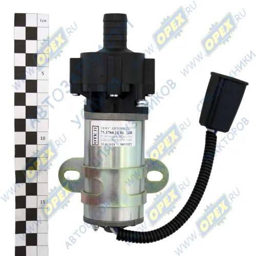 75.3780.21.01 Насос отопителя 24В ф18-20мм 2провода; ф18 ПЖД 14ТС,15.8106-03,05 (2штуцера) Авторитм2