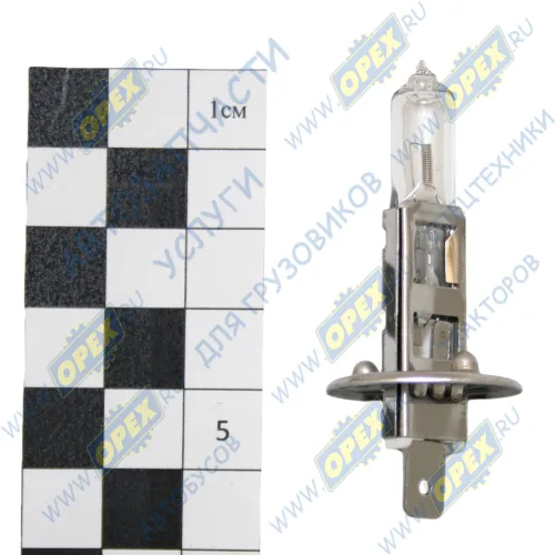 32120 Лампа накаливания 12V 55W/ H1 (P14.5s) DAF LCV (1970-2021), KRONE (1970-2021), MB Bus (1970-2021), VOLVO LCV (1970-2021) Автосвет-лампы1