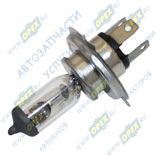 АКГ24-100+90-Н4 Лампа накаливания 24V 100/90 H4 (P43t); (34450) Автосвет-лампы