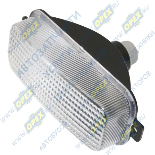 72.3726-01 б/л Указатель поворота передний (МАЗ.ЗИЛ.КАМАЗ) белый; (белый) АвтоТехКом