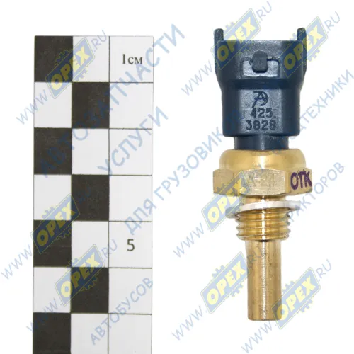 425.3828 Датчик температуры охлаждающей жидкости система CR/ ЗИЛ, ПАЗ, ГАЗ, МАЗ (Euro-3) RENAULT MILDUM, PREMIUM, KERAX // VOLVO FH, FM, FMX; 0280130093 АВТОТРЕЙД1