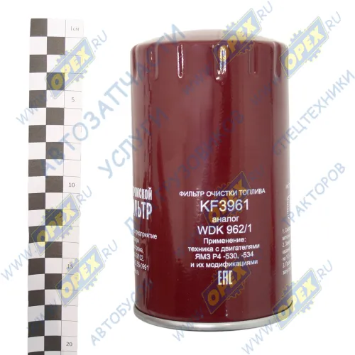 KF3961 PR Фильтр топливный A=93 B=62 C=71 M18x1.5 H=212 DEUTZ, Volvo, Bomag DAF LCV (1970-2020), VOLVO B12 (1992-2020); (WDK962/1) Автофильтр2