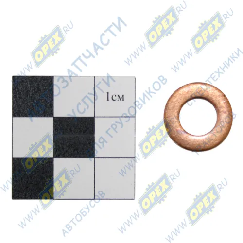 9х17х2 Шайба плоская медная ф9х17х2 АЗМАШ