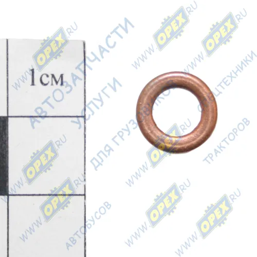 6х10х1 Шайба плоская медная ф6х10х1 DIN 7603; MAN; MB L Series; MB SK/MK/NG Series АЗМАШ