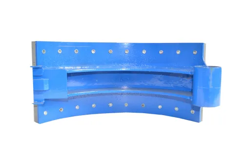 166510-3501090 Колодка L=590 S=160 КРАЗ тормозная передняя АККОР