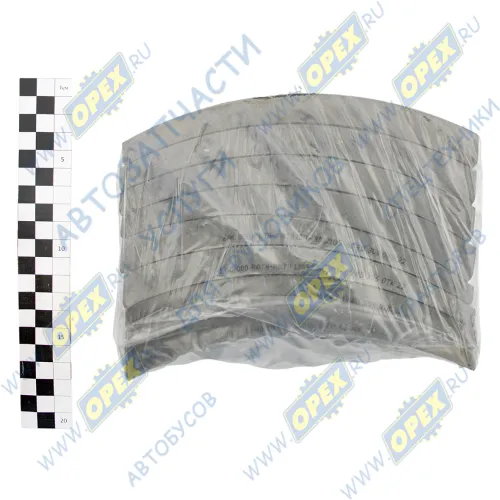 4331-3502105-СР Накладка тормозная (220х140) задняя ЗиЛ-130,4331,ПАЗ (к-т); 8 шт с заклёпками АККОР2