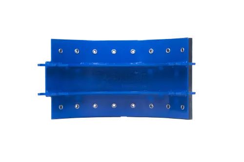 9693-3501090 Колодка тормозная (425х200) в сборе прицеп НЕФАЗ 9334,9509,96891,9693 АККОР2